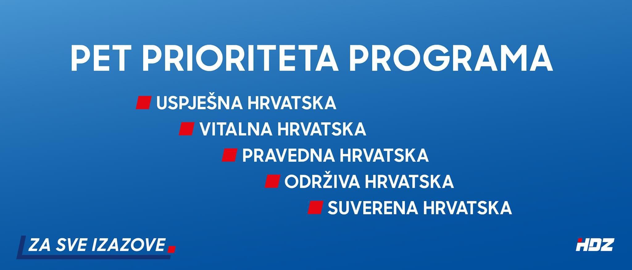 IZBORNI PROGRAM HDZ-a